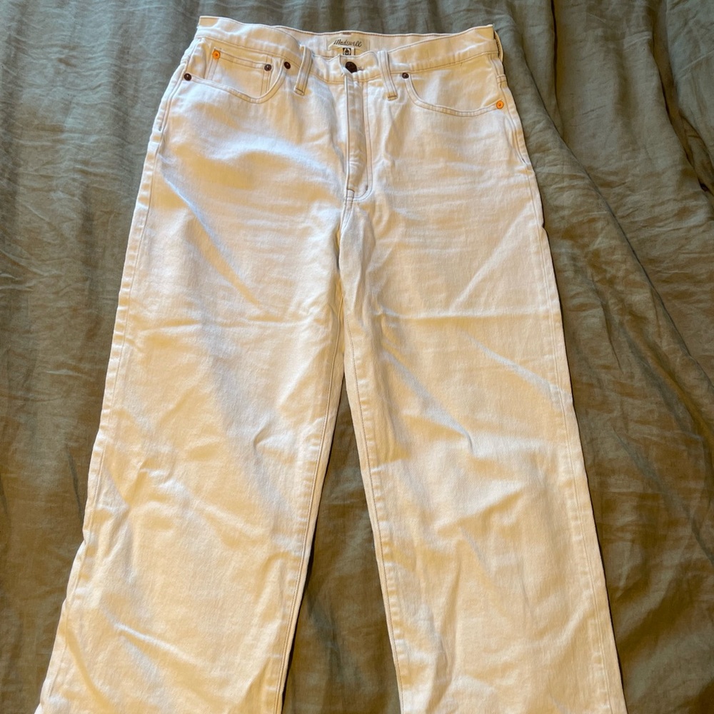 Wide leg Madewell jeans
